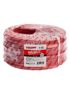 Кабель для пожарной сигнализации Rexant КПСВВнг(А)-LS 1x2x1,00 мм², бухта 200 м, 01-4862