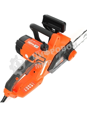 Пила цепная электрическая Patriot ESP 2418, 2400Вт, 18'/45 см, 3/8, 1,3мм 62 зв, плавный пуск, бесключевая натяжка цепи, термозащита