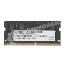 Оперативная память Apacer, DDR4, 16GB (1x16GB), 2666 MHz, CL19, SO-DIMM