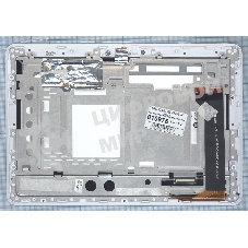 Модуль (матрица + тачскрин) для Asus MeMO Pad 10 (ME102A) белый с рамкой