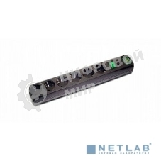 Сетевой фильтр MOST Сетевой фильтр RG 2 м (6 розеток), черный 587277