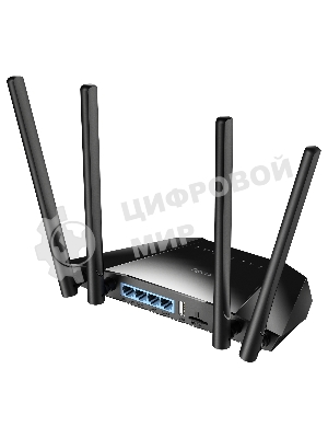 Роутер беспроводной Cudy LT400 N300 10/100BASE-TX/4G cat.4 черный