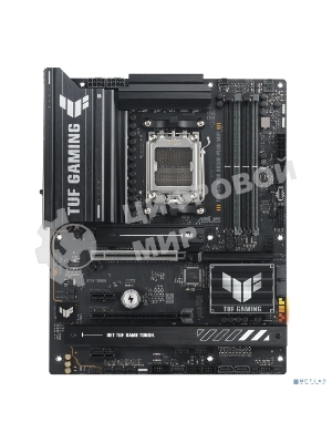 Материнская плата ASUS TUF GAMING B650E-PLUS WIFI, AM5, AMD B650, 4xDDR5, 4xSATA, 3xM.2, 1xPCIe 5.0 x16, 1xPCIe 4.0 x4, 2xPCIe 4.0 x1, 1xDisplayPort, 1xHDMI, 1x2.5Gb LAN, Wi-Fi 6E, Bluetooth 5.3, 1xUSB-C 20Gbps, 3xUSB-A 10Gbps, 6xUSB-A 2.0, 5x3.5 мм, 7.1, ATX
