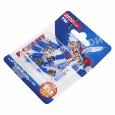 Клемма плоская Rexant, изолированная гнездо - 7.4 мм, 1.5-2.5 мм², (РПи-м 2.5-(6.3)/РПИм 2-250/FDD2-250), в упак. 10 шт.