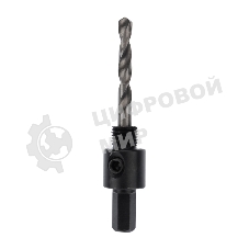 Хвостовик шестигранный Kranz для коронок Bimetal 14-30 мм