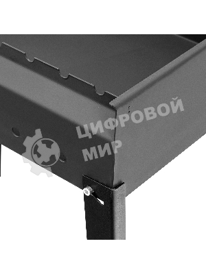 Мангал Palisad Camping сварной, 605х375х138/640 мм, сталь 2 мм