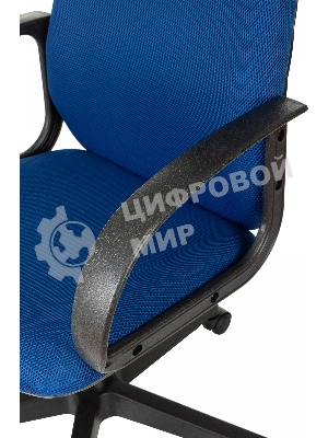 Кресло Бюрократ CH-808AXSN/TW-10 синий, ткань