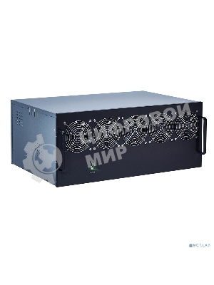 Корпус для майнинга ExeGate EX270772RUS Pro 13-430 (без БП, 2хUSB, 5хfan 120мм, места под: 13 видеокарт, 2 БП)