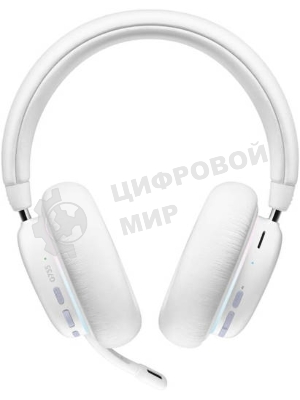 Гарнитура Logitech G735 белый, беспроводная, Bluetooth/USB, до 56 ч, подсветка