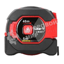 Рулетка 5 м с лазерным дальномером UNI-T LM60T до 60 метров