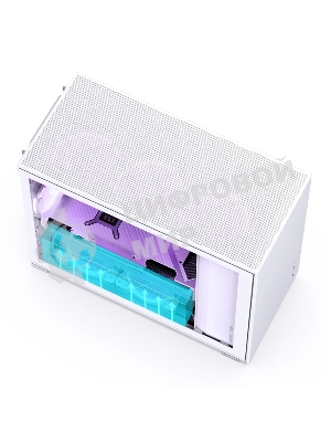 Компьютерный корпусMini-Tower/ Case JONSBO D31 STD, Mini-Tower, TG, no fan, 1xUSB-A 3.2 + 1xUSB-C 3.2, mATX, mDTX, mITX белый