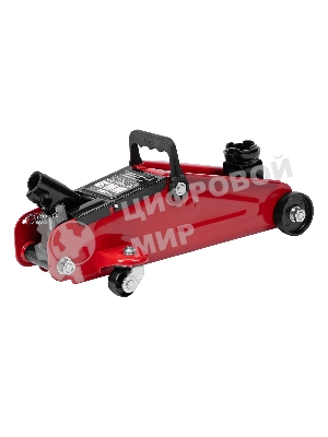 Домкрат гидравлический подкатной MTX 2 т, 140-340 мм, в пласт. кейсе