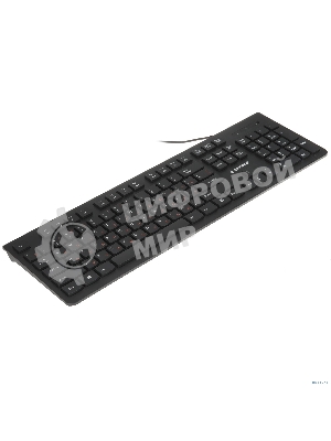 Комплект клавиатура+мышь Gembird KBS-9050L проводной, USB, 1000 DPI, чёрный