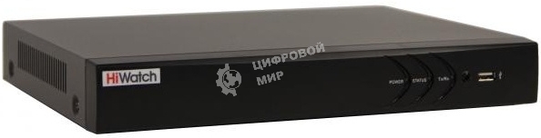 Регистратор HiWatch 4CH HD-TVI TURBO HD DS-H204EQA(512Gb)
