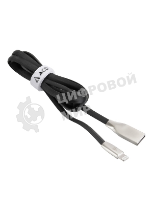 Кабель USB ACD-Infinity Lightning - USB-A TPE, 1.2м, черный