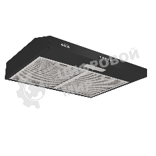 Вытяжка подвесная Elikor ECO BK 60 черная, 59.5 см, 400 куб. м/ч, 55 дБ