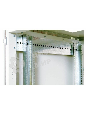 Шкаф коммутационный ЦМО ШТК-М-18.6.6-1ААА 18U 600x600 мм пер. дв. стекл задн. дв. стал. лист 2 бок. пан. направл. под закл. гайки 270 кг серый