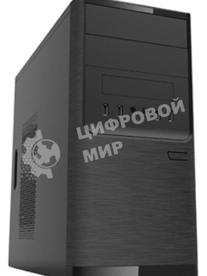 Компьютерный корпус InWin POWERMAN ES701BK USB 3.0 (Mini Tower, mATX, 450W PM-450ATX, USB 3.0x2, USBx2 + Audio, черный)