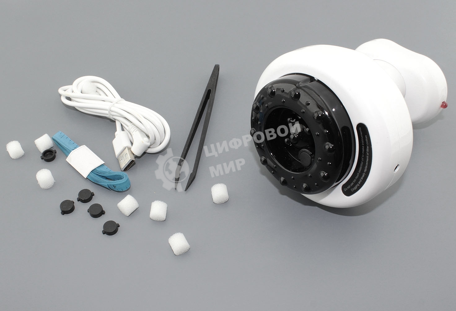 Массажер антицеллюлитный для тела вакуумный L199 белый