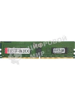 Оперативная память Kingston Server Premier, DDR5, 16GB (1x16GB), 5600MHz, CL46, DIMM, ECC
