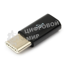Переходник Cablexpert Переходник USB, USB Type-C/USB MicroB (F), пакет (A-USB2-CMmF-01)