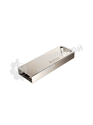 Флешка USB Netac U326 (NT03U326N-016G-20PN), 16Gb, USB 2.0, R/W 50/15, серебристый