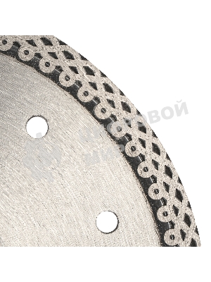 Диск алмазный ф180х22,2мм, тонкий, сплошной (Jaguar), мокрое резание Gross