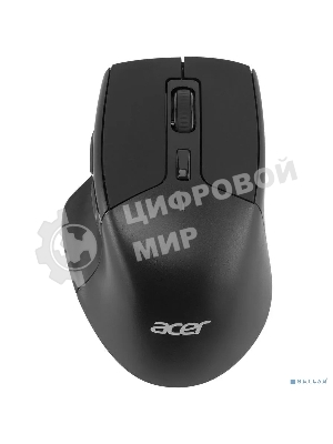 Мышь беспроводная Acer OMR150 черный, 1600 dpi, радиоканал, USB, кнопки - 6
