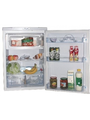 Холодильник DON R-405 G графит зеркальный однокамерный 120/18л морозилка сверху