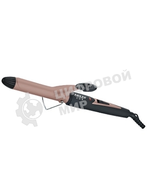Щипцы для завивки волос DELTA LUX DL-0626 коричневый/черный, 25 мм, 180 °C, 1 режим