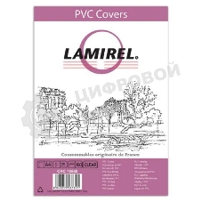 Обложки для переплета Lamirel LA-78680 A4 прозрачный (100шт)