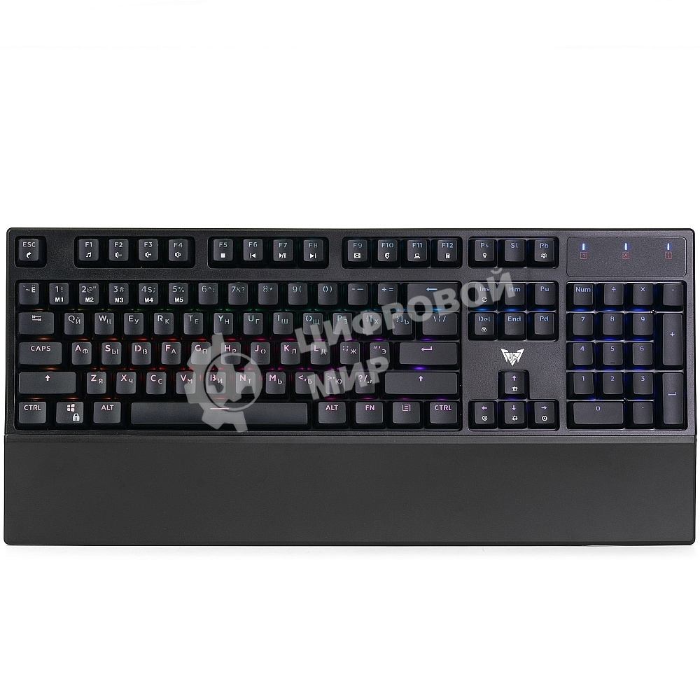 Клавиатура проводная CROWN CMGK-902, USB, черный