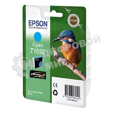 Картридж струйный Epson C13T15924010 голубой (850 стр) для Epson St Ph R2000