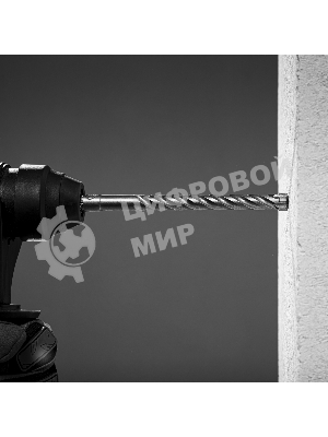 Бур по бетону Matrix, 10 x 160 мм, SDS PLUS c крестовой пластиной