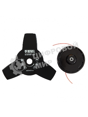 Триммер бензиновый Denzel DR-43S, 43 см3, разъемная штанга, состоит из 2 частей