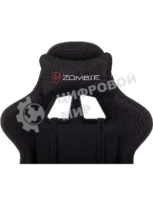 Кресло Zombie Void черный, экокожа, 120 кг, механизм качания