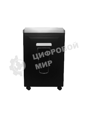 Шредер ГЕЛЕОС УП21-7, DIN P-7 (7 ур-нь секр.), фрагмент 0,8х2мм, 6-7 лист (70г/м2), CD/пл.карты, 23 литра