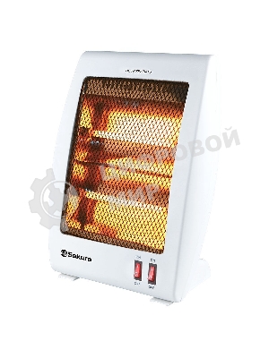 Инфракрасный обогреватель Sakura SA-0670W, белый, кварцевый, 900 Вт, 20 м2