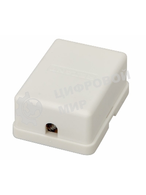 Рoзетка телефонная внешняя Rexant, 2 порта RJ-14(6P-4C), категория 3, (50 шт/уп)