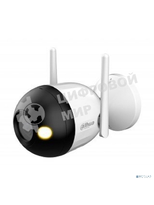 Уличная цилиндрическая IP-видеокамера Dahua DH-IPC-F2CP-PV-0280B Smart Dual Light 2Мп, 1/3” CMOS, объектив 2.8мм, видеоаналитика, ИК 30м, LED 30м, микрофон, динамик, Wi-Fi 2.4ГГц, IP67, металл пластик