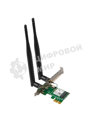 Сетевой адаптер Tenda E30 беспроводной двухдиапазонный PCI-e адаптер Wi-Fi 6 AX3000 c Bluetooth 5.0