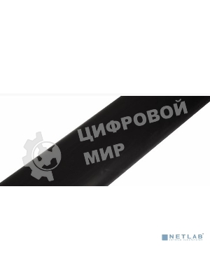 Термоусаживаемая трубка клеевая Rexant 75,0/22,0 мм, (3-4:1) черная, упаковка 2 шт. по 1 м
