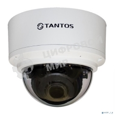 Уличная 2 мегапиксельная купольная антивандальная IP-камера Tantos TSi-Ve25VPA 2.8-12 мм