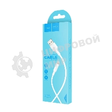 Кабель USB 2.0 HOCO X25, AM/Lightning M, белый, 1м