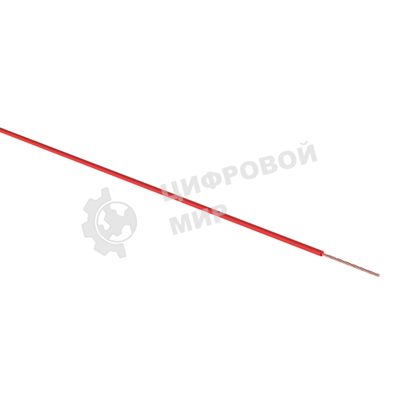 Провод ПГВА Rexant 1х2.50 мм², красный, бухта 100 м