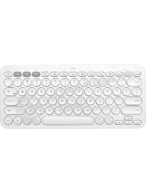 Клавиатура беспроводная Logitech K380, Bluetooth, белый