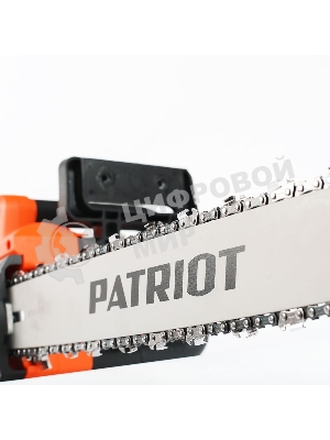 Пила цепная электрическая Patriot ESP 2418, 2400Вт, 18'/45 см, 3/8, 1,3мм 62 зв, плавный пуск, бесключевая натяжка цепи, термозащита