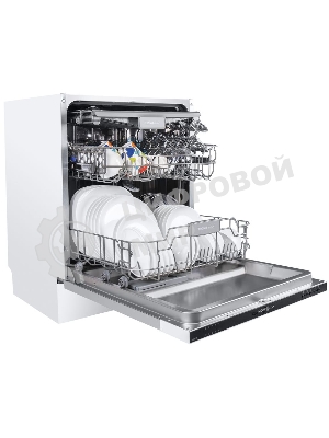 Встраиваемая посудомоечная машина HOMSair DW67M, черный, 59.8 см, 14 компл., 47 дБ, класс A++