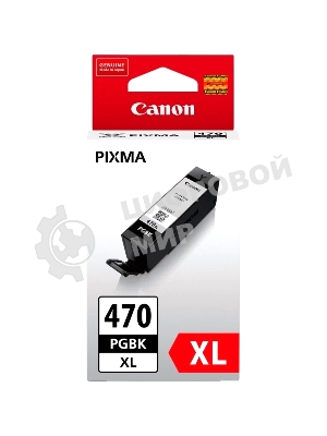 Картридж струйный Canon PGI-470PGbK XL (0321C001) черный (22 мл, 500 стр.) для Canon Pixma iP7240/MG5440/MG5740/MG6340/MG6840/MG7740/TS5040/TS6040/TS8040/TS9040