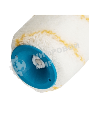 Валик в сборе Matrix полиакрил желтая полоса, 180 мм, ворс 12 мм, D 48 мм, D ручки 8 мм